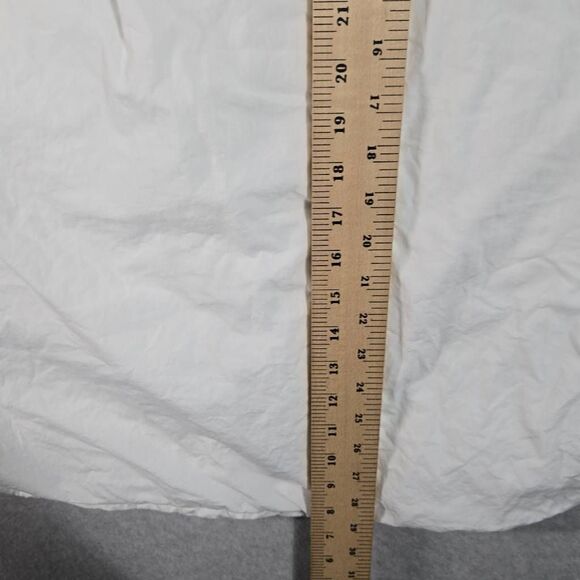 James Perse Poplin Shirt Button Down Double layered Fabric size 4 XL *Stain - Picture 9 of 12